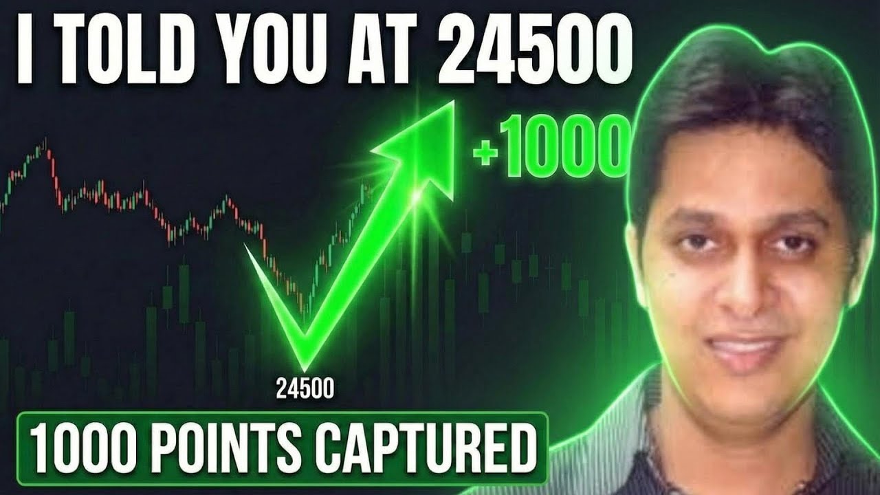 Why Nifty RALLIED 1000 Points Today|Elliott Wave Predicted the Exact Bottom
