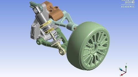 Joint Load Setup for Front Suspension System of 4 Wheeler in Ansys Workbench Transient Structural An