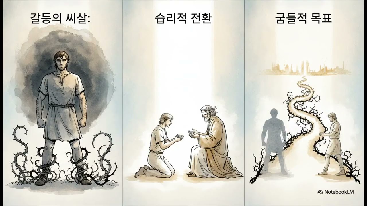 하나님께서 형 에서의 축복을 가로챈 동생 야곱을 축복하신 까닭이 뭘까?