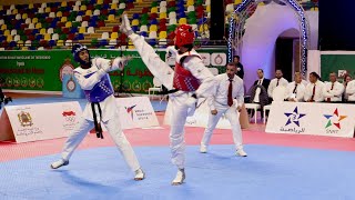 Taekwondo legends | بطولة المغرب للتايكواندو 2023 | نهائي وزن اقل من 68 كلغ