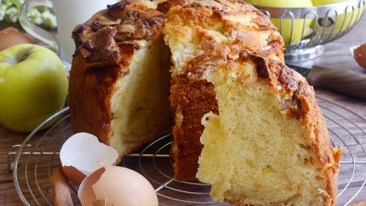 Recette - Gâteau aux pommes facile à réaliser en vidéo 