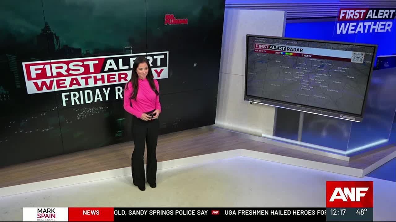 First Alert Forecast: Warm again Wednesday; Rain returns Friday - YouTube