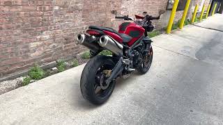 Triumph Street Triple R 2012 red T2828U