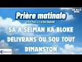 VICTOIRE SUR LE NON-PARDON - MARDI 28 AVRIL 2026 -  PRIÈRE MATINALE - Pasteur JEAN LAROSE RAPHAEL