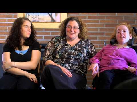 Sherri, on mothering Jessie and Rachel, who has Canavan disease