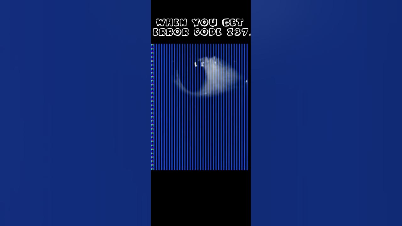 Error code 237 - #roblox #Zennooby - YouTube