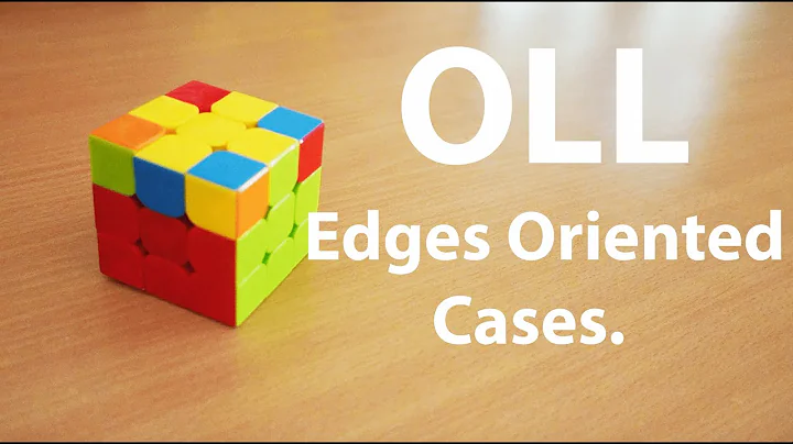 OLL Edges Oriented Cases.