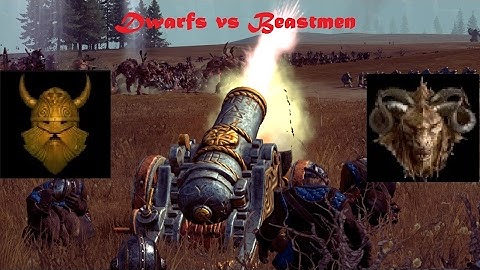 Total War: Warhammer Battle 22 Dwarfs vs Beastmen