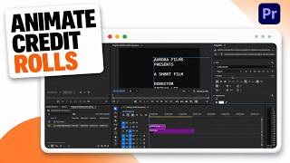 How to Make Rolling Credits in Premiere Pro (Polished Closing Sequence)