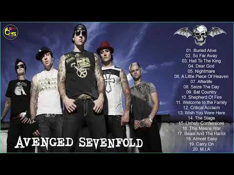 Best Songs Of Avenged Sevenfold Avenged Sevenfold Greatest Hits