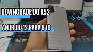 Voltar A ROM /Sistema Downgrade LG K52 Do Android 12 Para Android 10 MÉTODO EM 2024