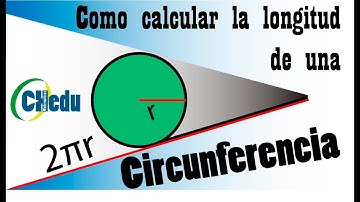 Como calcular la longitud de una circunferencia