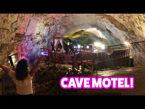 Sleep In A Cave In This Underground Motel Room | Peach Springs, Arizona