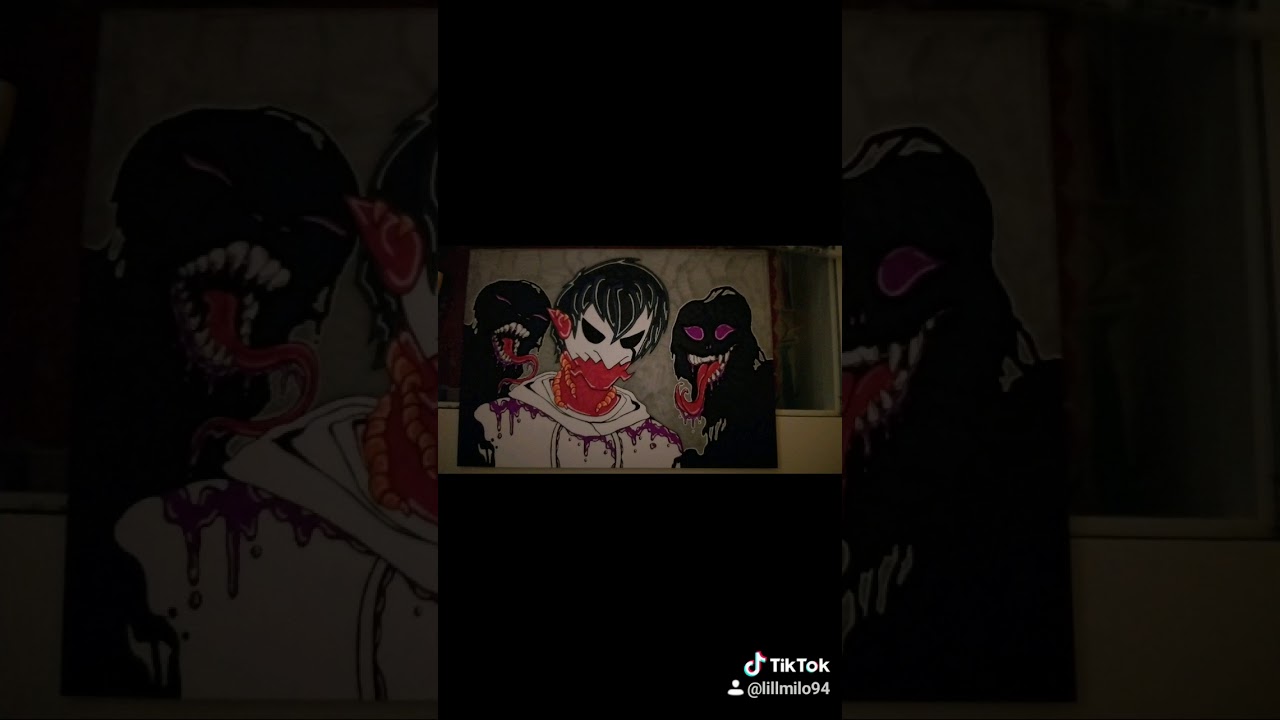 Drawing demon boy part 3