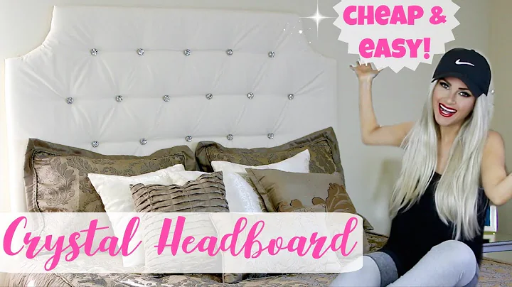 DIY Easy Tufted Headboard Hack For Cheap | $25 Cry...