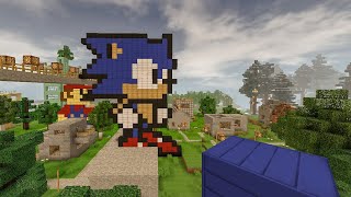 Mini Block Craft 3D: Sonic the Hedgehog screenshot 3