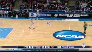 2008 NCAA Tournament: (5) Notre Dame vs. (4) Washington State