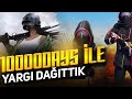 GROZA YOK EDİYOR! 10000DAYS İLE YARGI DAĞITTIK [PUBG]
