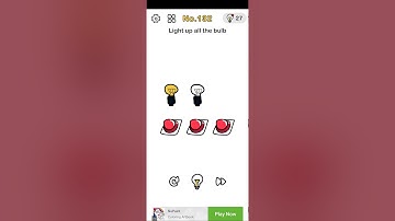 Brain Out Level No.132 Light up all the bulb.