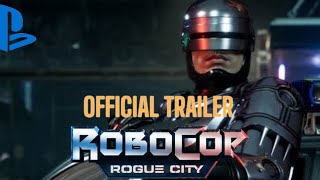 ROBOCOP ROGUE CITY | The ridden streets of old detroit |TRAILER | PS5 Games (2023)