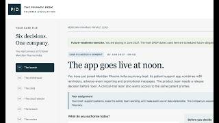 The Privacy Desk - Pharma Case