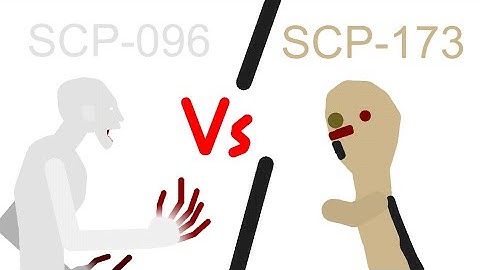 SCP-173 vs SCP-096 Stick Nodes Animation