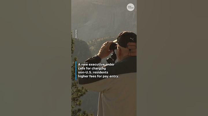 Trump orders entry fee, DEI changes at national parks #Shorts
