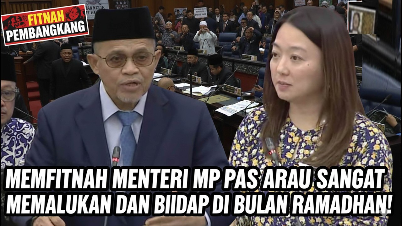 MEMFITNAH MENTERI MP PAS ARAU SANGAT MEMALUKAN DAN BIADAP DI BULAN RAMADHAN!