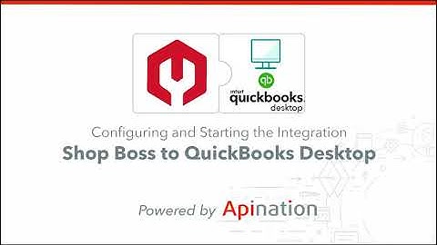 How to Connect Shop Boss and QuickBooks Desktop - Part Two: Configuring and Starting the Integration