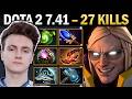 Invoker with 27 Kills and Overwhelming Blink - Dota 2 7.42