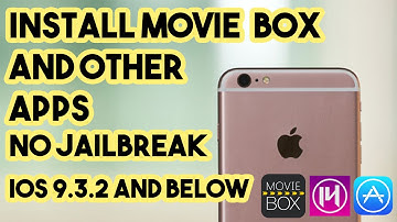 New How To Install Movie Box And Other Apps Free Without Jailbreak On iPhone iOS 9.3.2/9.3.1 & Below