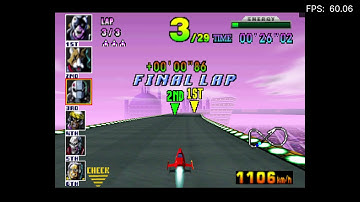 F-Zero X - RetroArch Windows 10 - Mupen64 Plus Next