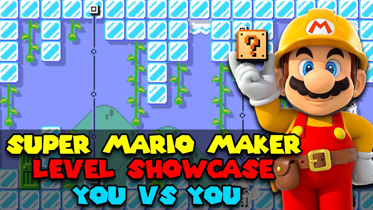 Super Mario Maker - Level Showcase - You VS You - YouTube