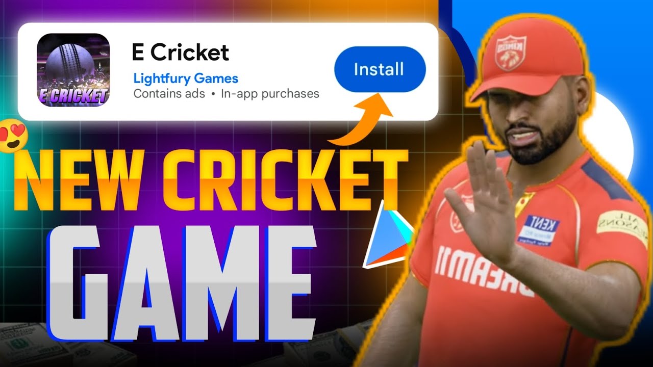 E CRICKET 🏏 The Biggest Cricket Game Ever😍 || Full Review & Release Date