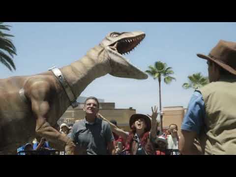 "Dinosaurios prehistóricos" andan sueltos en Universal Studios Hollywood - "Dinosaurios prehistóricos" andan sueltos en Universal Studios Hollywood
