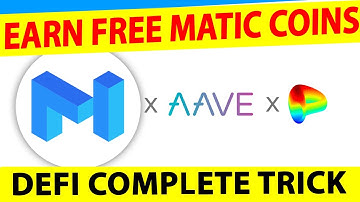 EARN FREE MATIC COINS TRICK || COMPLETE DEFI TUTORIAL