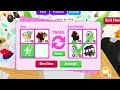 Trading proofs! In adopt me! (Some successful..) [roblox]