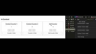 counters in React Context