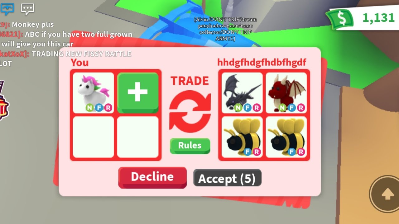 What People Trade for a NEON UNICORN!!! | Roblox Adopt Me! - YouTube