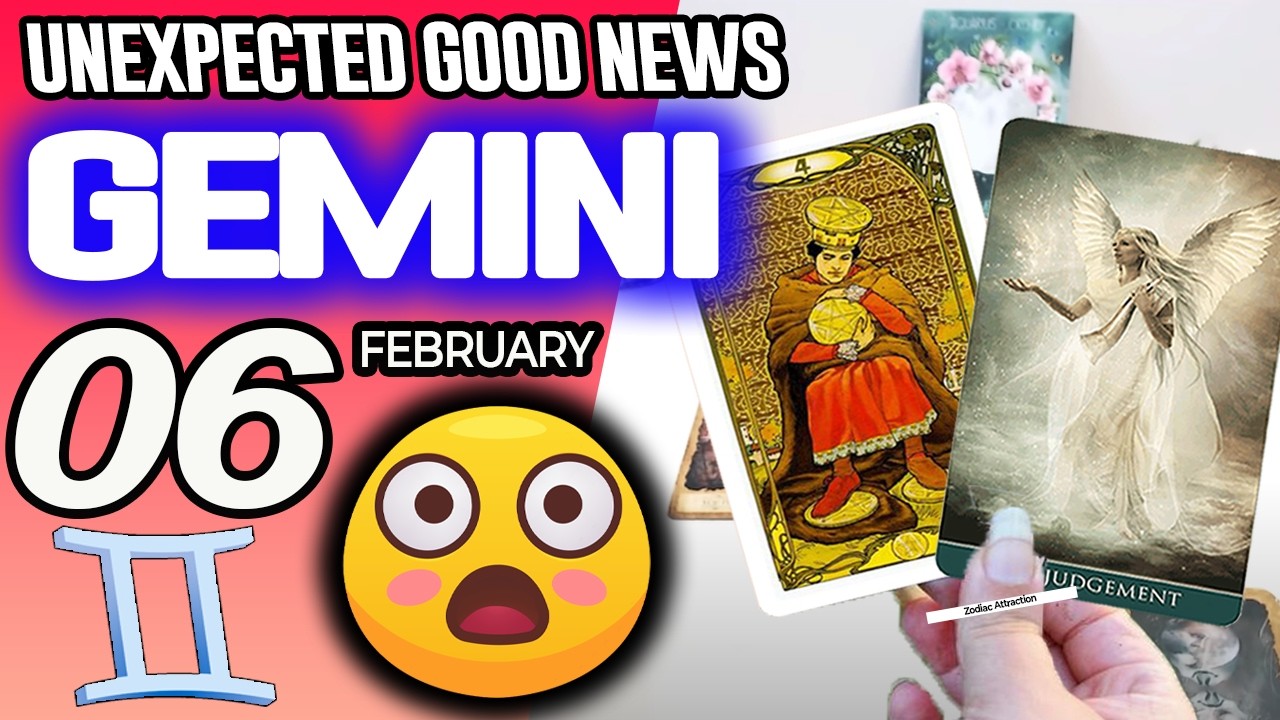 Gemini ♊😃 UNEXPECTED GOOD NEWS 😲 horoscope for today FEBRUARY 6 2026 ♊ 