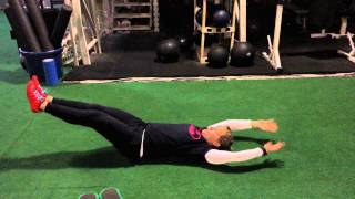 Knee Tuck V Sit Up