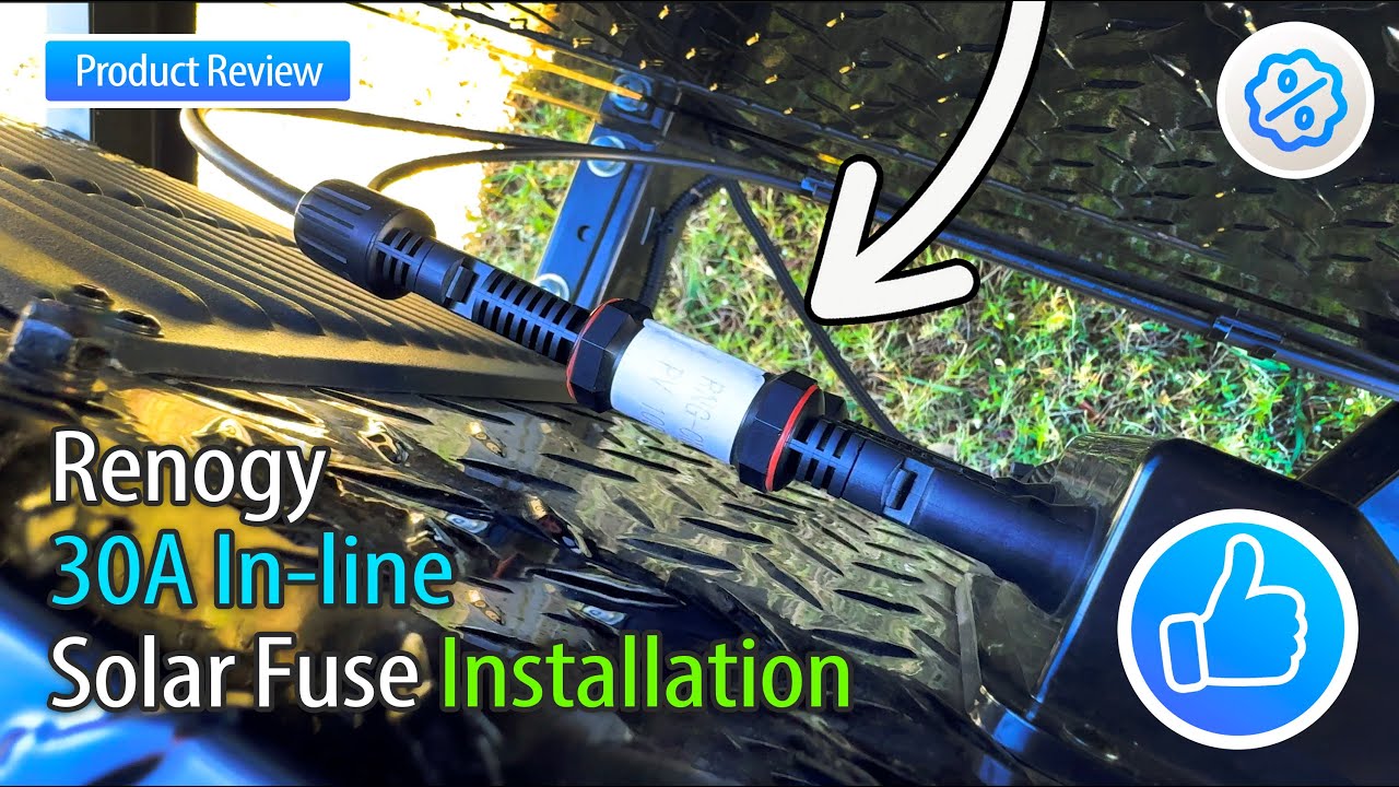 Renogy 30A Waterproof Fuse Holder Review | Solar Panel Protection Made Easy