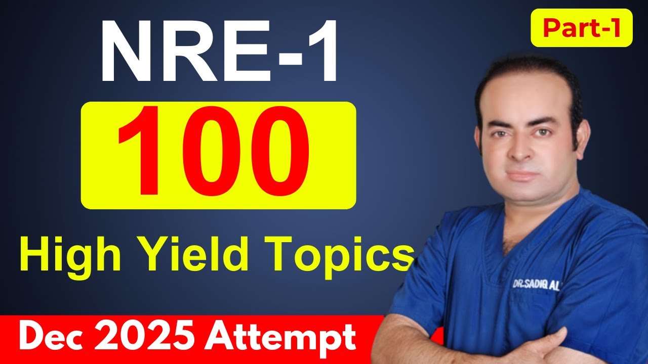 NRE-1 Top 100 High Yield Topics
