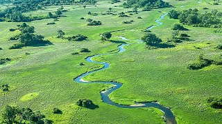 KENYA🇰🇪 TO SOUTH AFRICA🇿🇦 BY ROAD on Overland Trucks:Part 11,BOTSWANA🇧🇼(OKAVANGO DELTA FLIGHT)