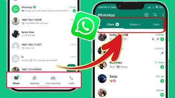 How to Change WhatsApp Bottom Navigation Bar 2024 | Remove WhatsApp Navigation Bar Bottom to Top