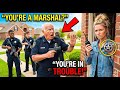 HOA Karen Sent “Fake Officers” to Intimidate Me Until My Wife Revealed Her U.S. Marshal Badge!
