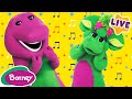 🎯 Indoor Recess and Play! | Brain Break for Kids | Full Episodes Live | Barney the Dinosaur