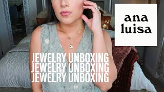 ANA LUISA JEWELRY UNBOXING 2020