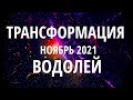 ♒ВОДОЛЕЙ. НОЯБРЬ 2021. ТРАНСФОРМАЦИЯ.