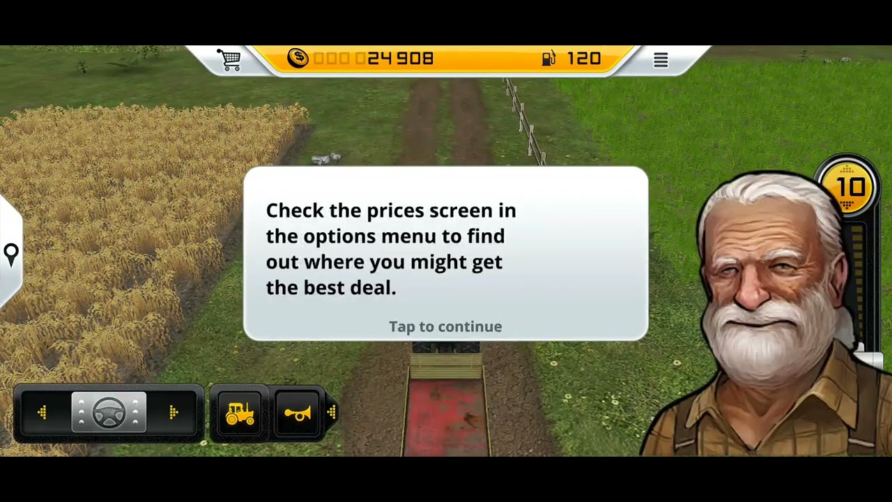 Farming simulator 14 game play walk through let's play part 1 